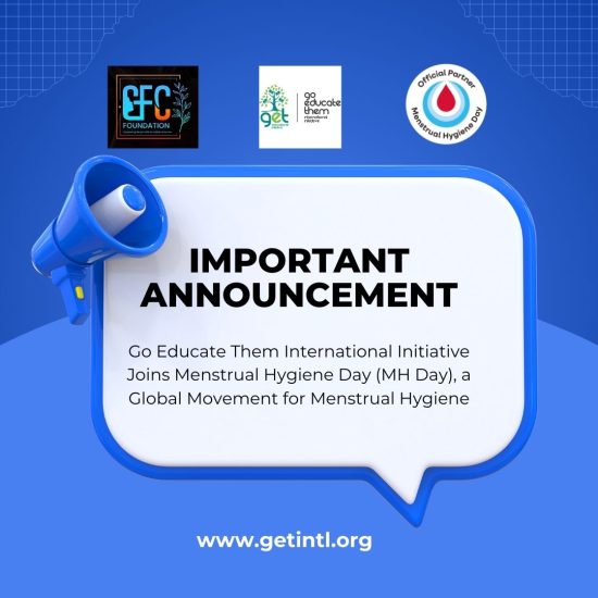 GET International Joins Global Movement for Menstrual Hygiene